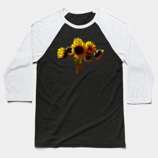 Sunflowers - Sunflower Bouquet Baseball T-Shirt